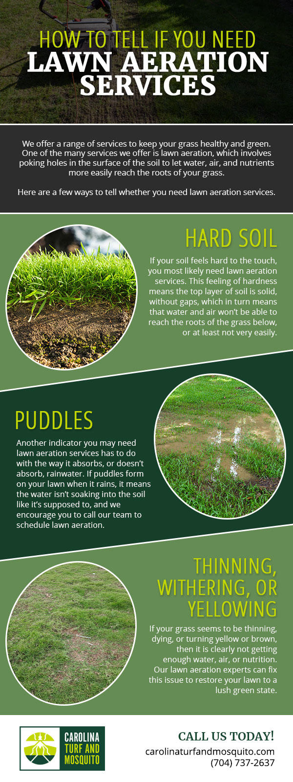 How to Tell if You Need Lawn Aeration Services