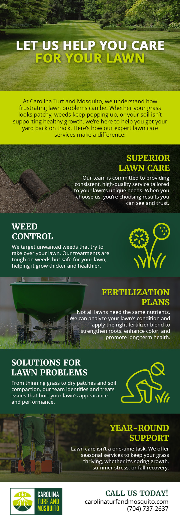 Let Us Help You Care for Your Lawn